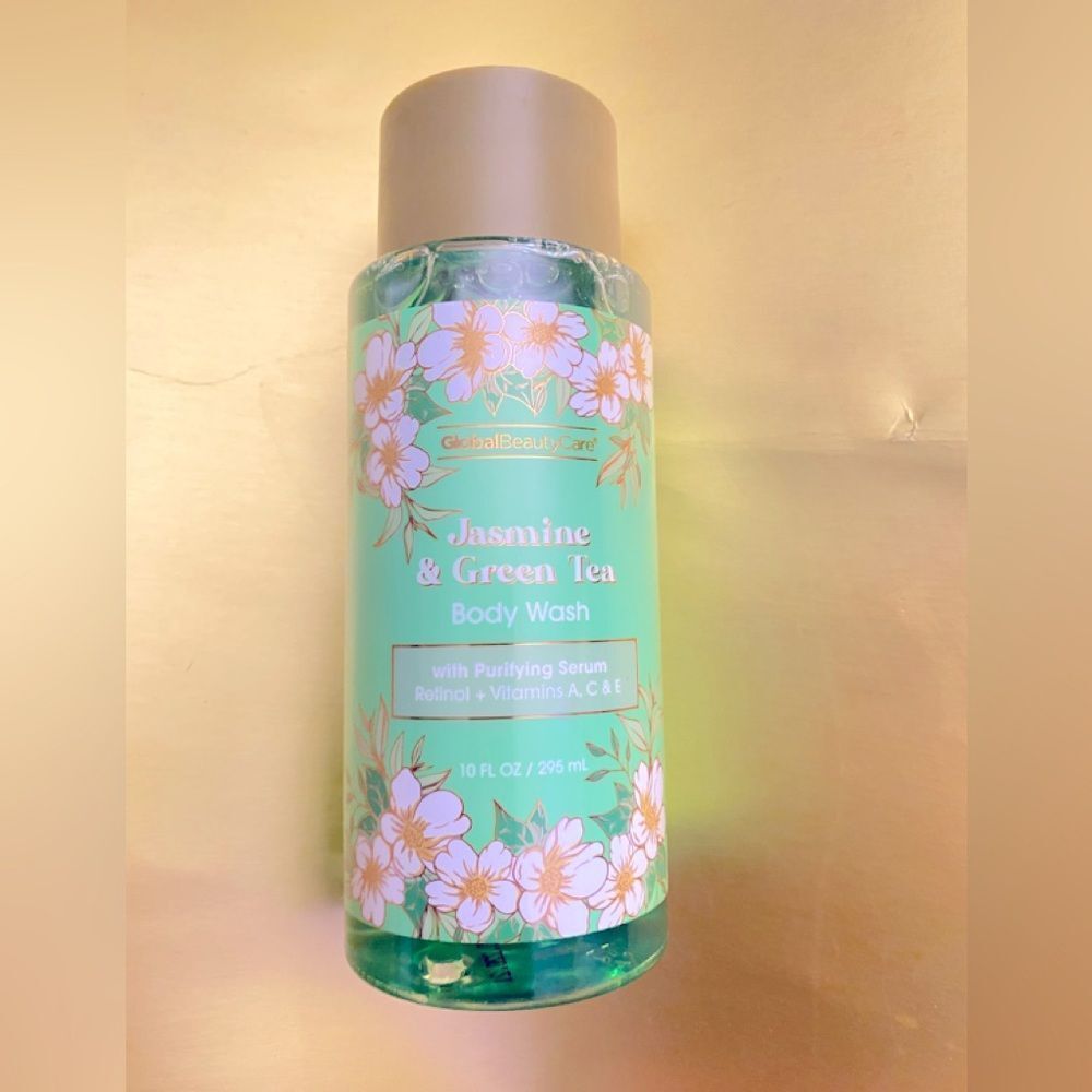 🛍️Global Beauty Care Jasmine & Green Tea Body Wash 10FL OZ 💥